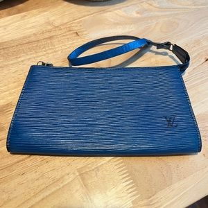 Louis Vuitton Epi Wristlet Clutch Wallet